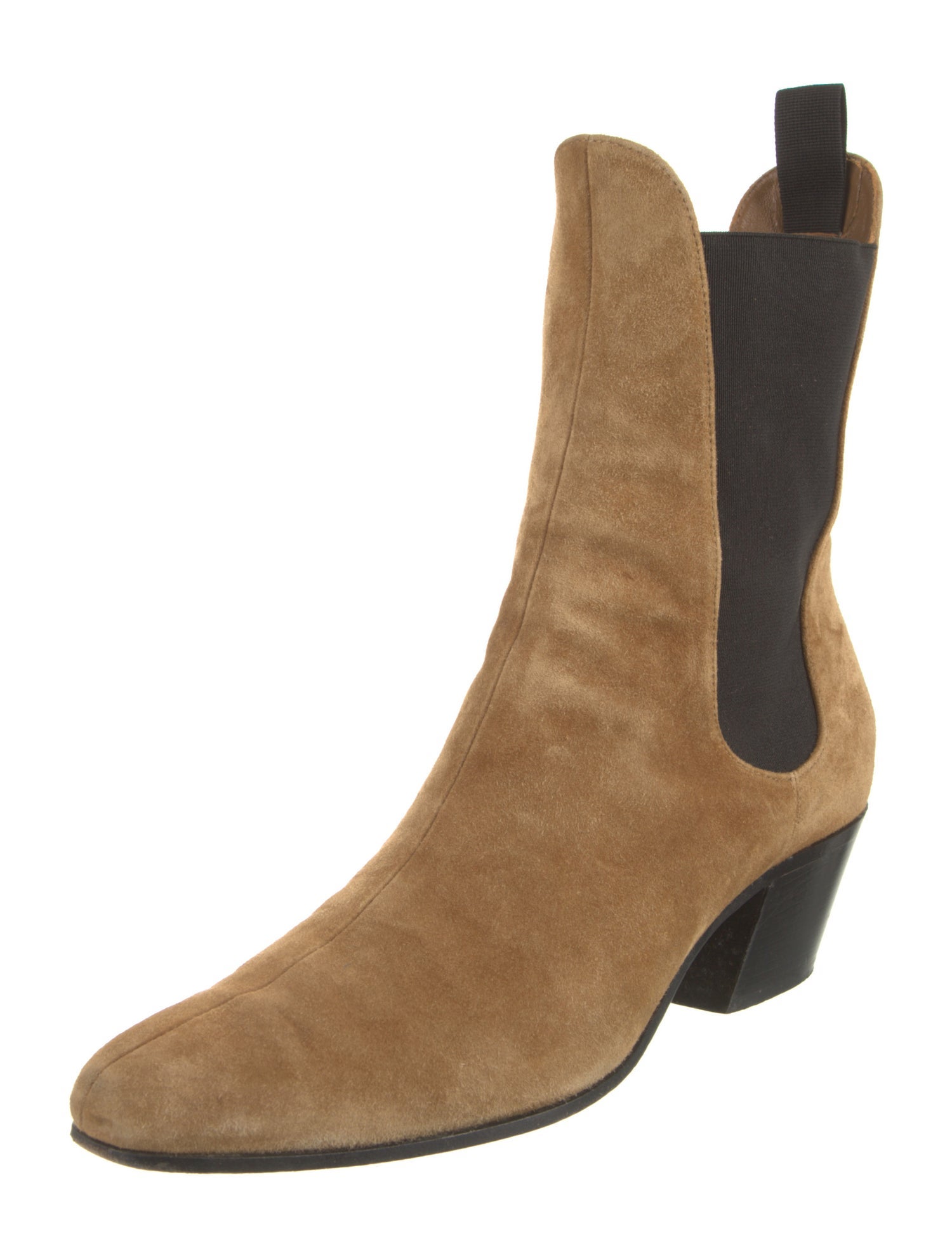Khaite Suede Chelsea Boots