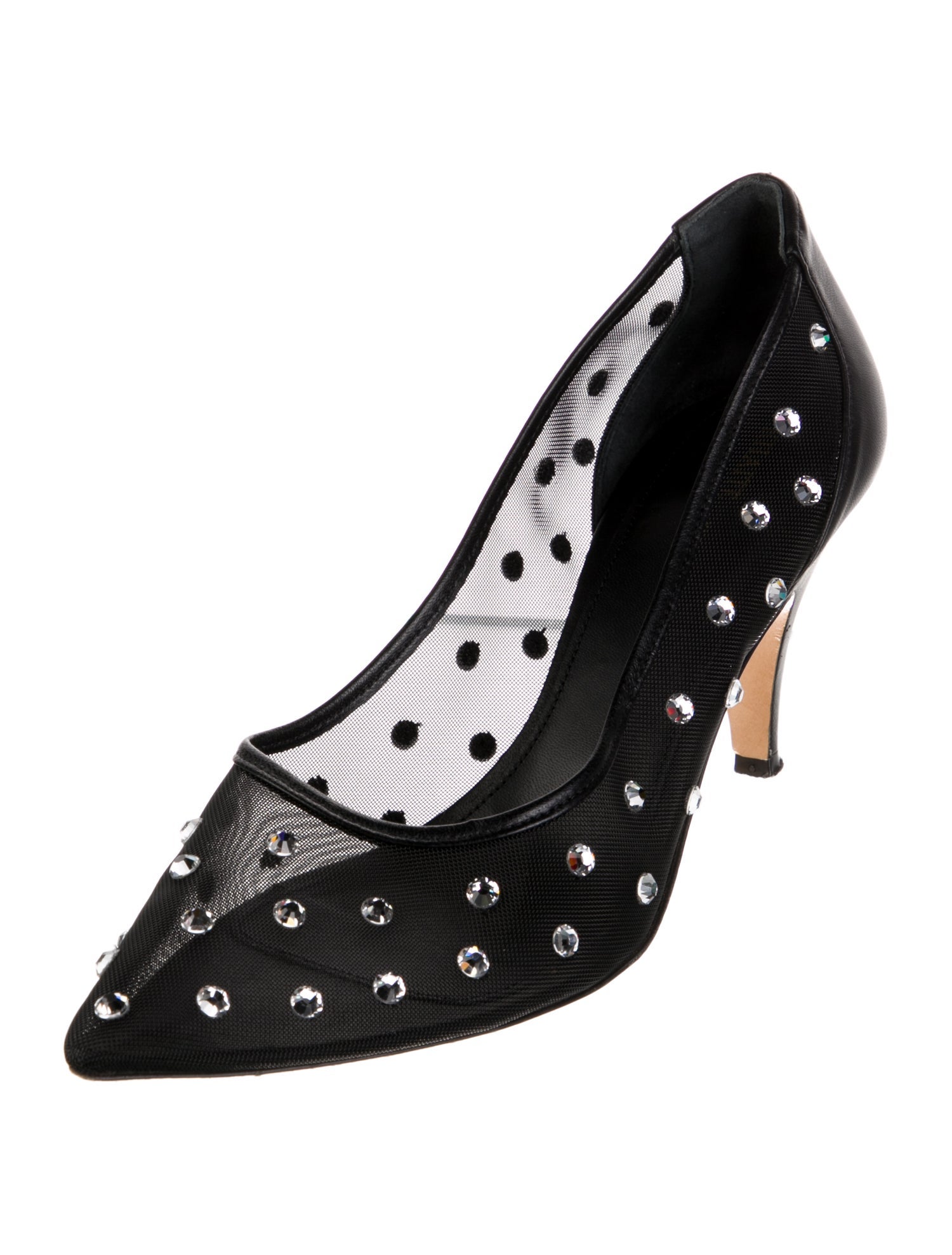 Khaite Mesh Mesh Accents Pumps