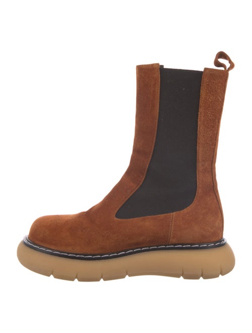 Khaite Suede Chelsea Boots