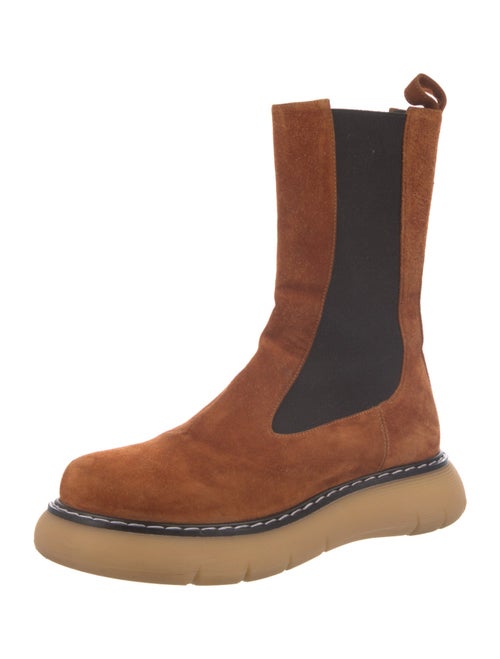 Khaite Suede Chelsea Boots