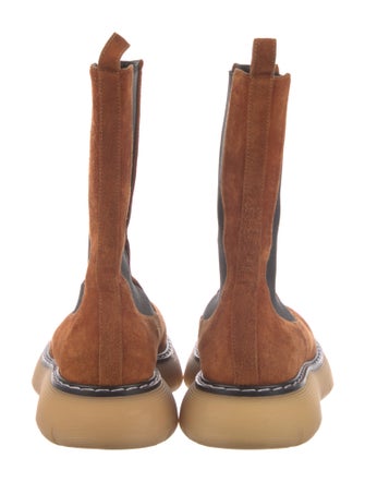 Khaite Suede Chelsea Boots