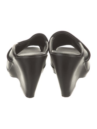 Khaite Leather Slides