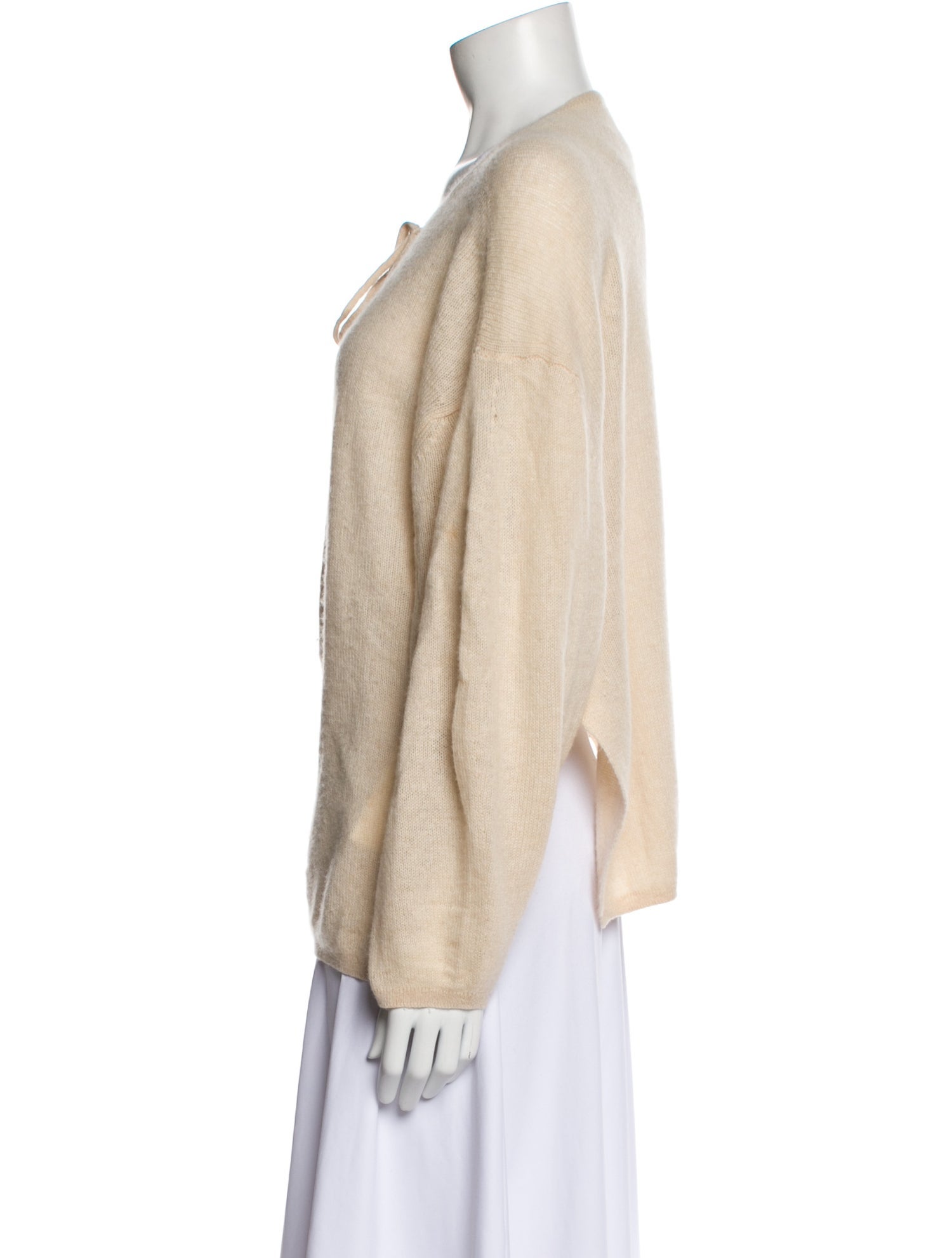Khaite Cashmere V-Neck Sweater