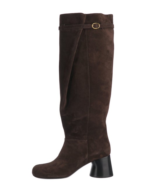 Khaite Suede Riding Boots