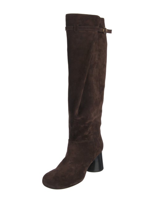 Khaite Suede Riding Boots