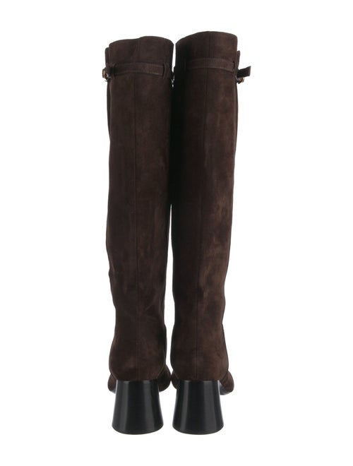 Khaite Suede Riding Boots