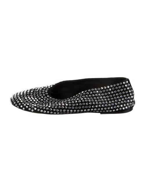 Khaite Crystal Embellishments Flats