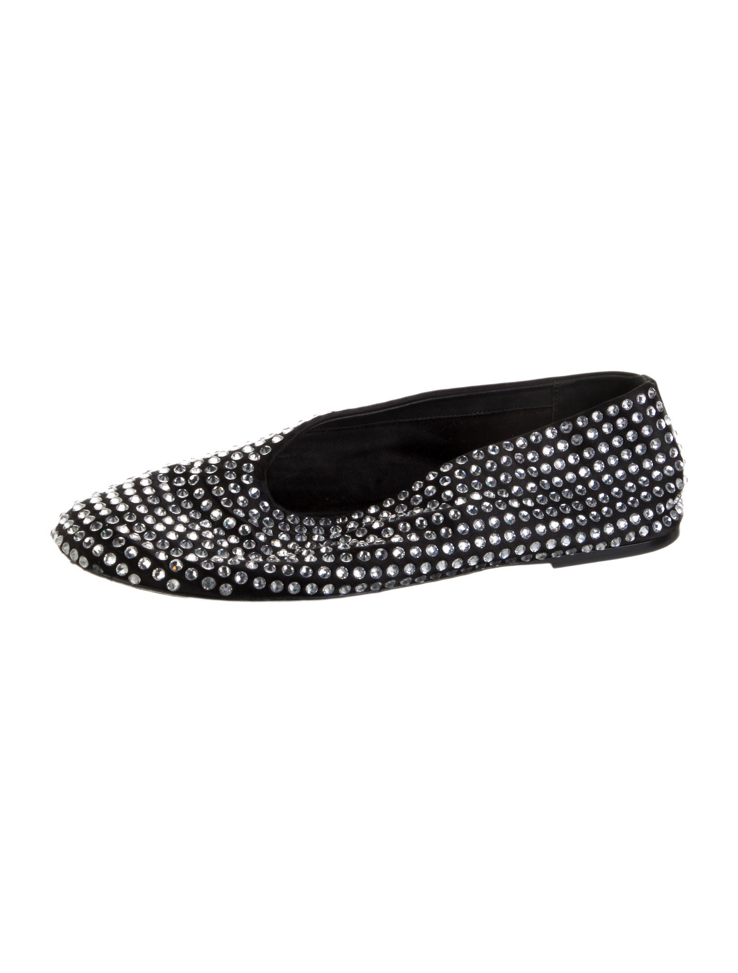 Khaite Crystal Embellishments Flats