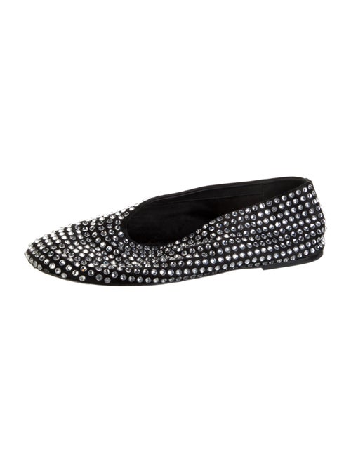 Khaite Crystal Embellishments Flats