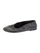 Khaite Crystal Embellishments Flats