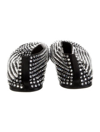 Khaite Crystal Embellishments Flats