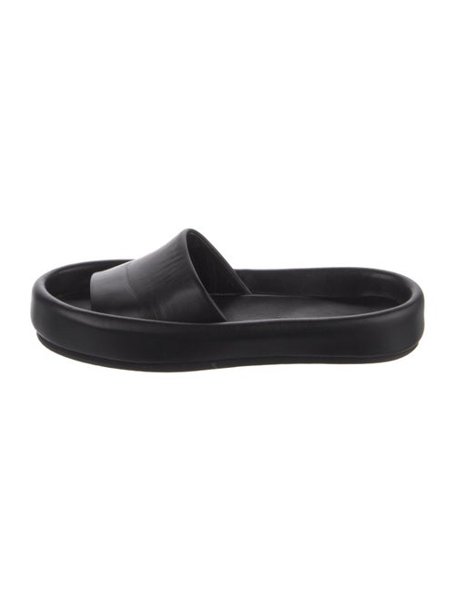 Khaite Leather Slides