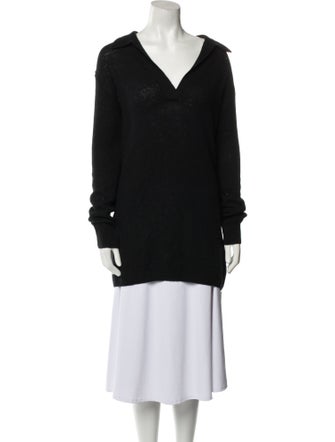 Khaite Cashmere V-Neck Sweater