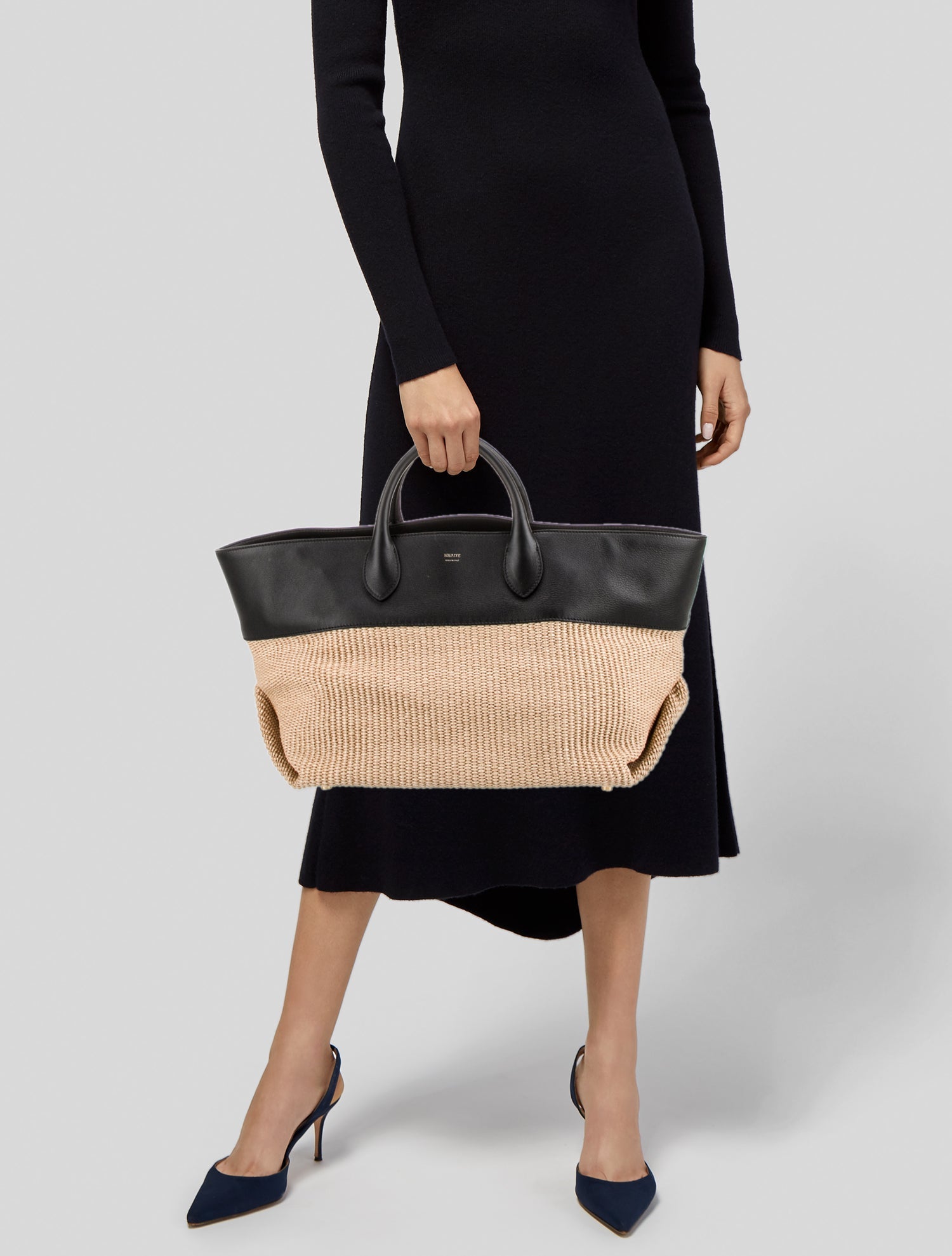 Khaite Raffia Tote