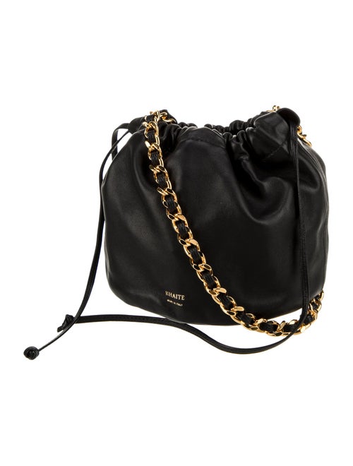 Khaite Leather Bucket Bag