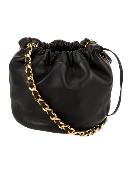 Khaite Leather Bucket Bag