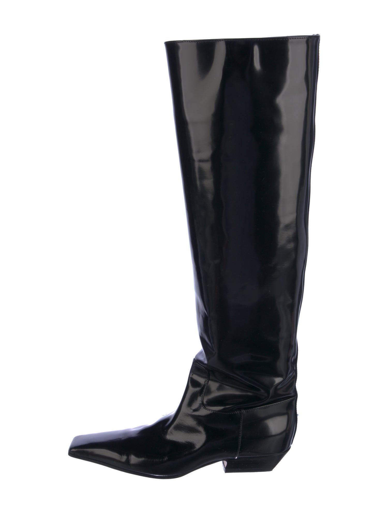 Khaite Leather Riding Boots