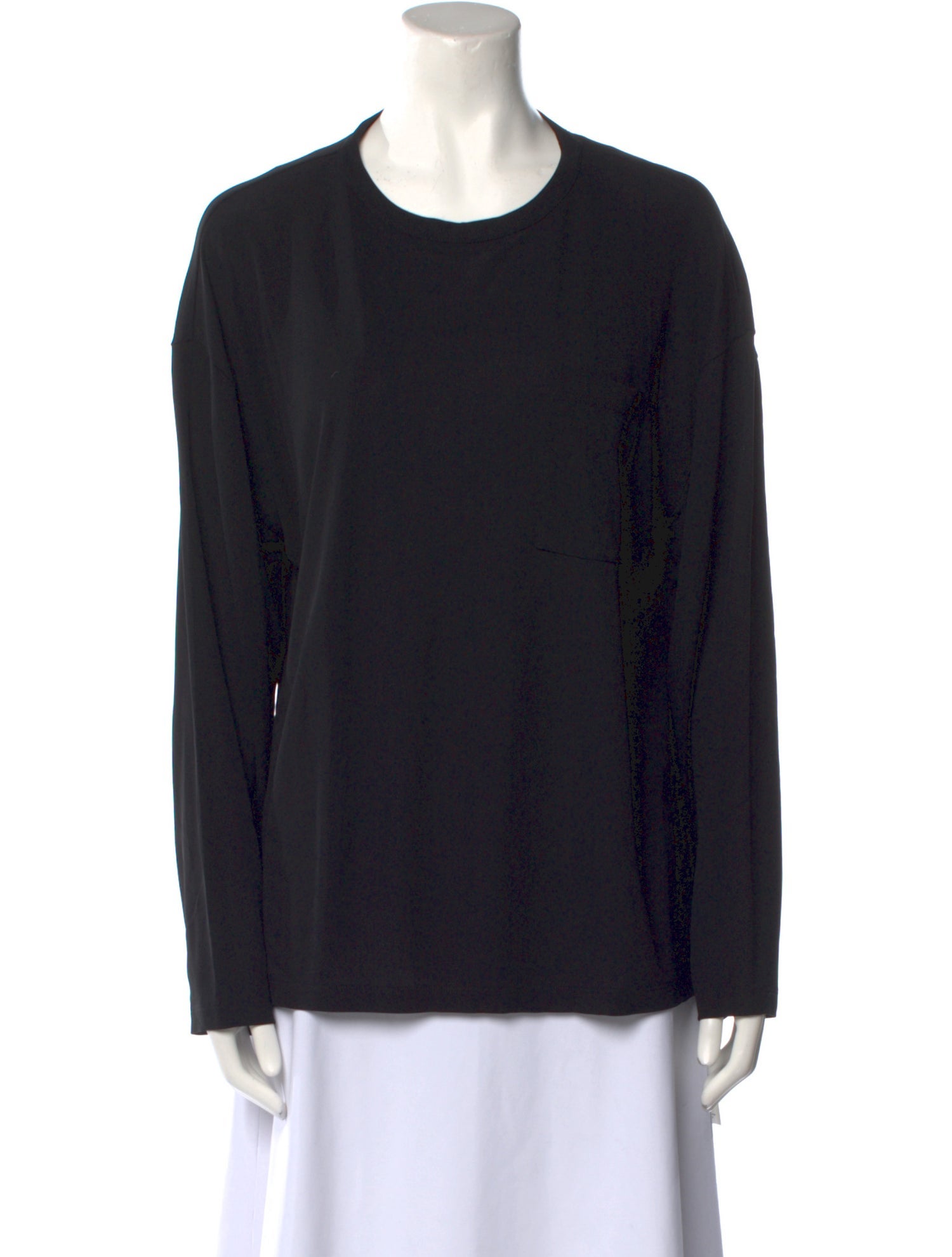 Khaite Crew Neck Long Sleeve Sweatshirt