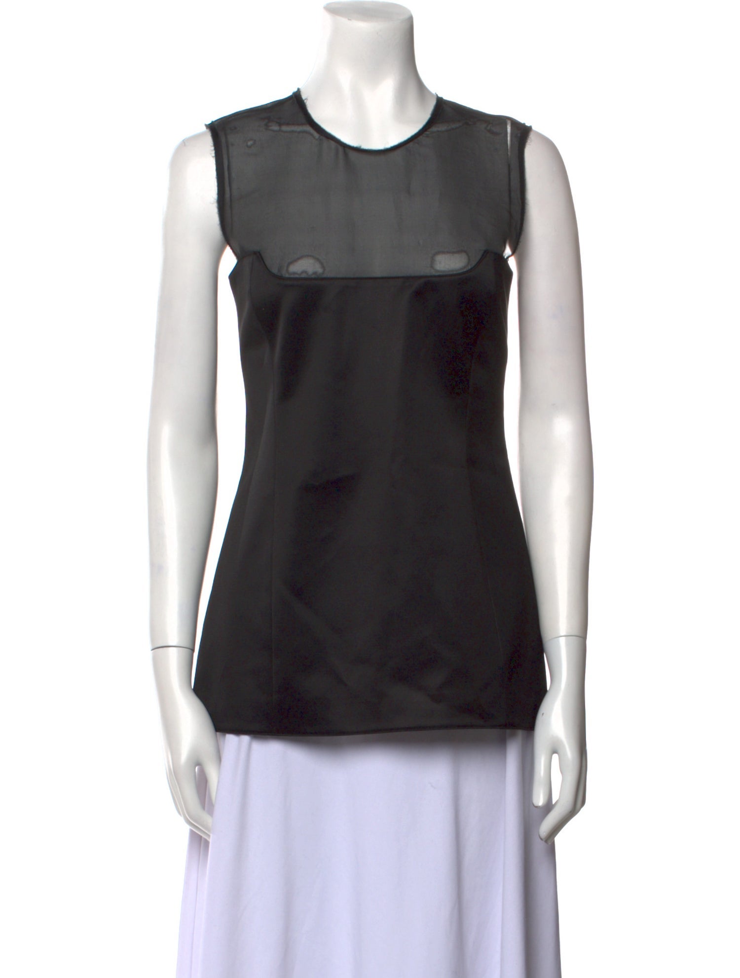 Khaite Scoop Neck Sleeveless Top