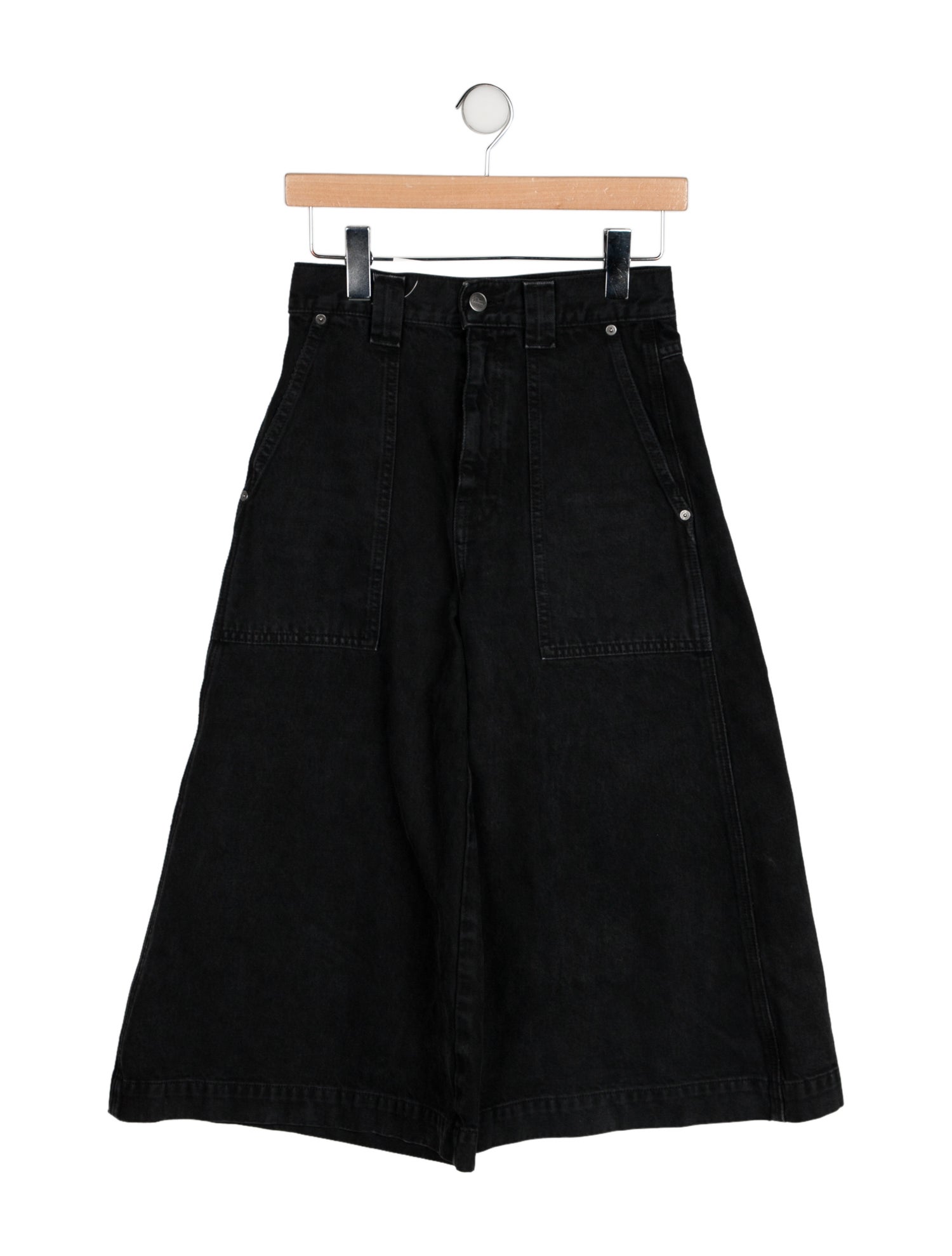 Khaite High-Rise Wide Leg Jeans