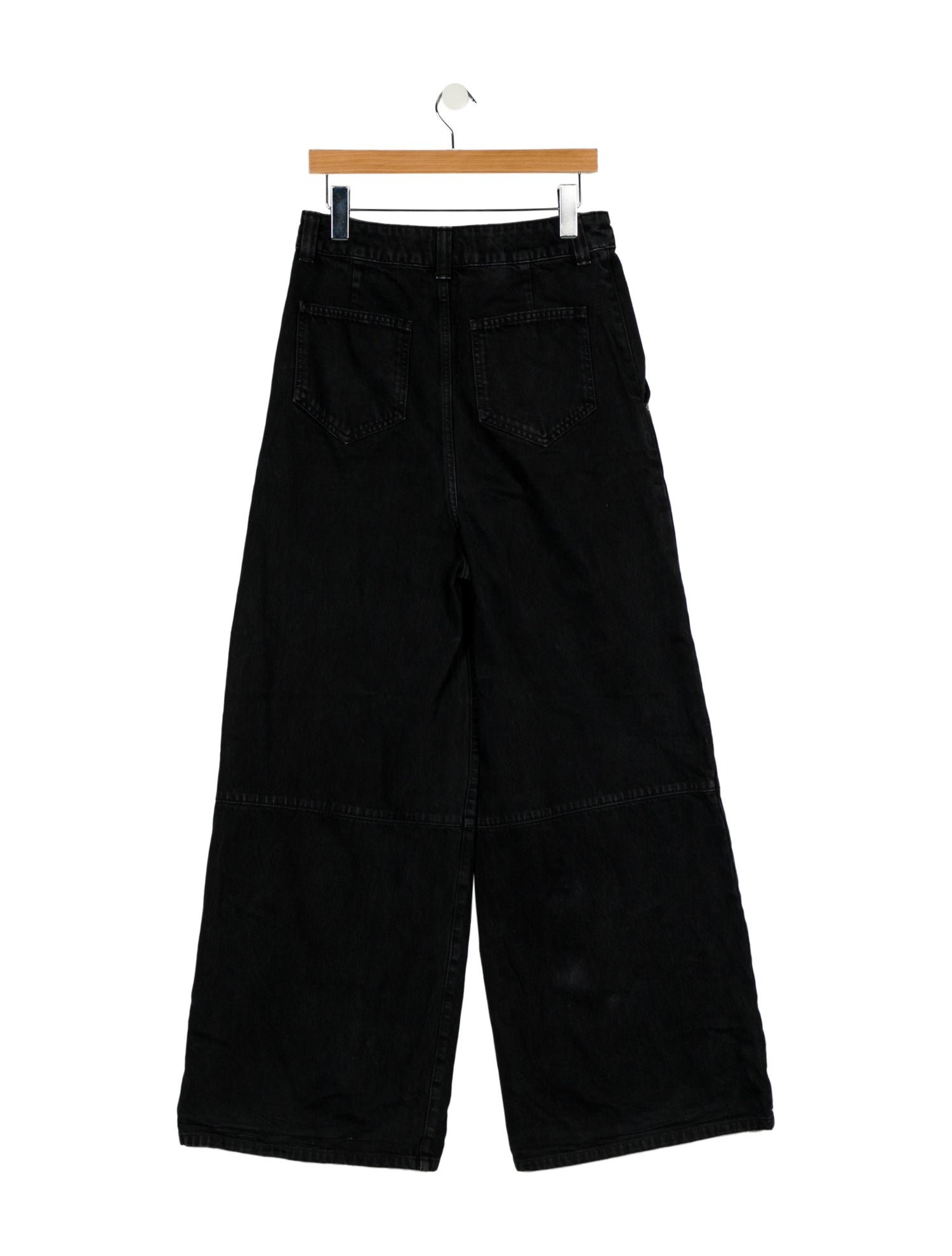 Khaite High-Rise Wide Leg Jeans