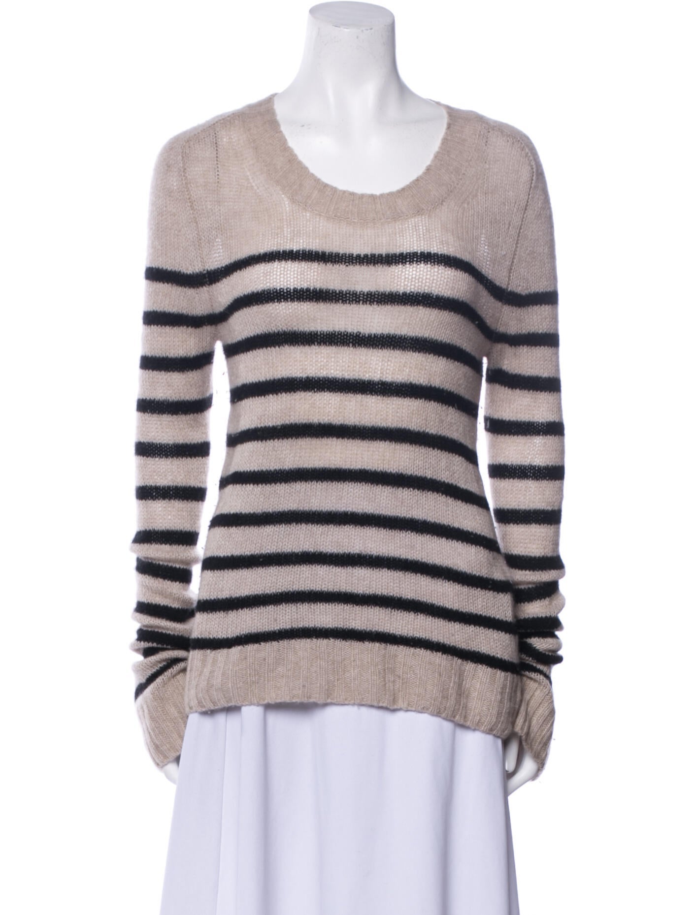 Khaite Cashmere Striped Sweater