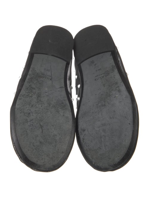 Khaite Mesh Crystal Embellishments Ballet Flats