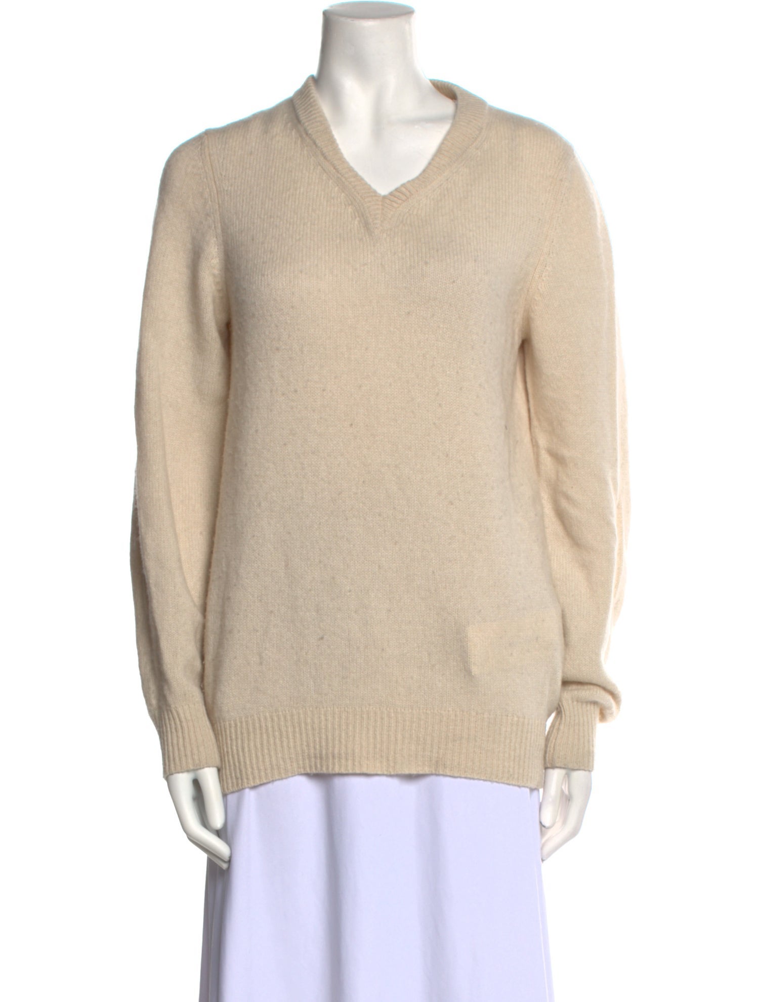 Khaite Cashmere V-Neck Sweater