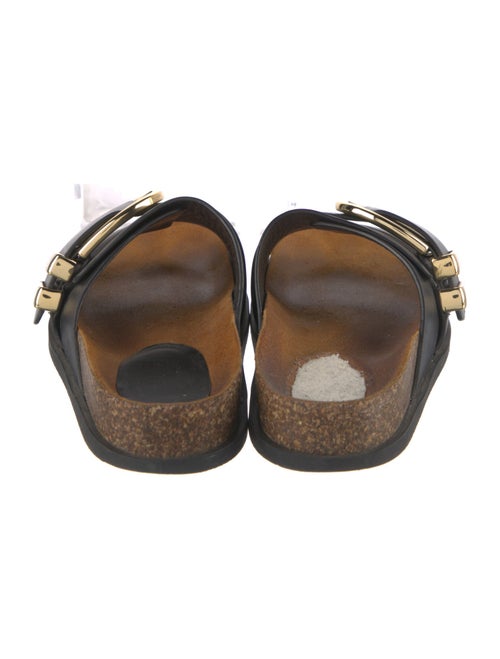 Khaite Leather Slides