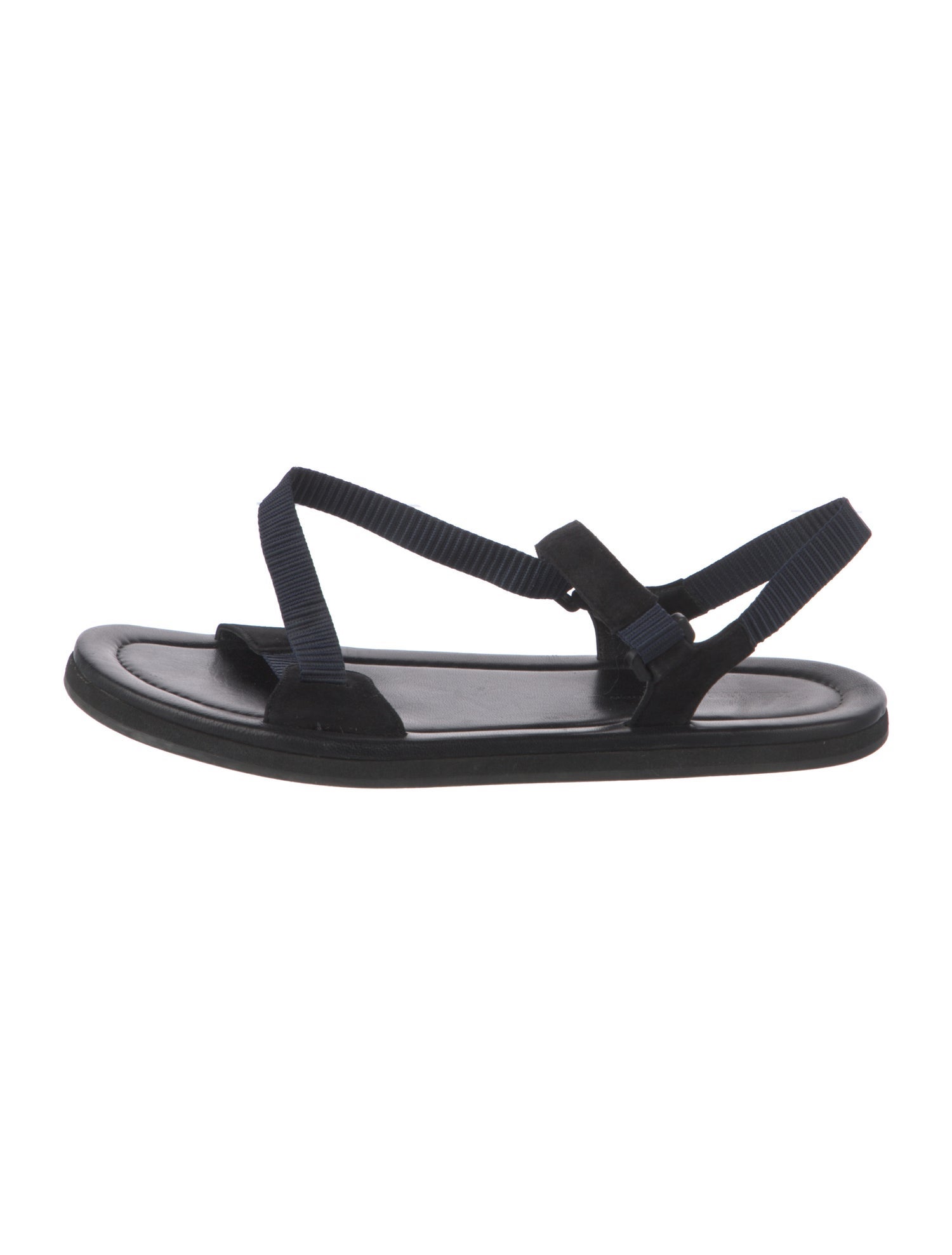 Khaite Suede Slingback Sandals