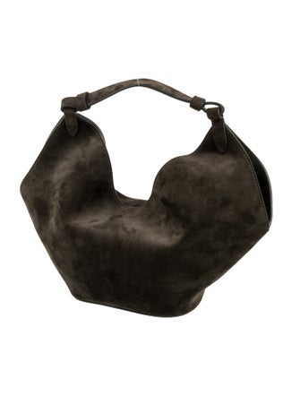 Khaite Suede Lotus Mini