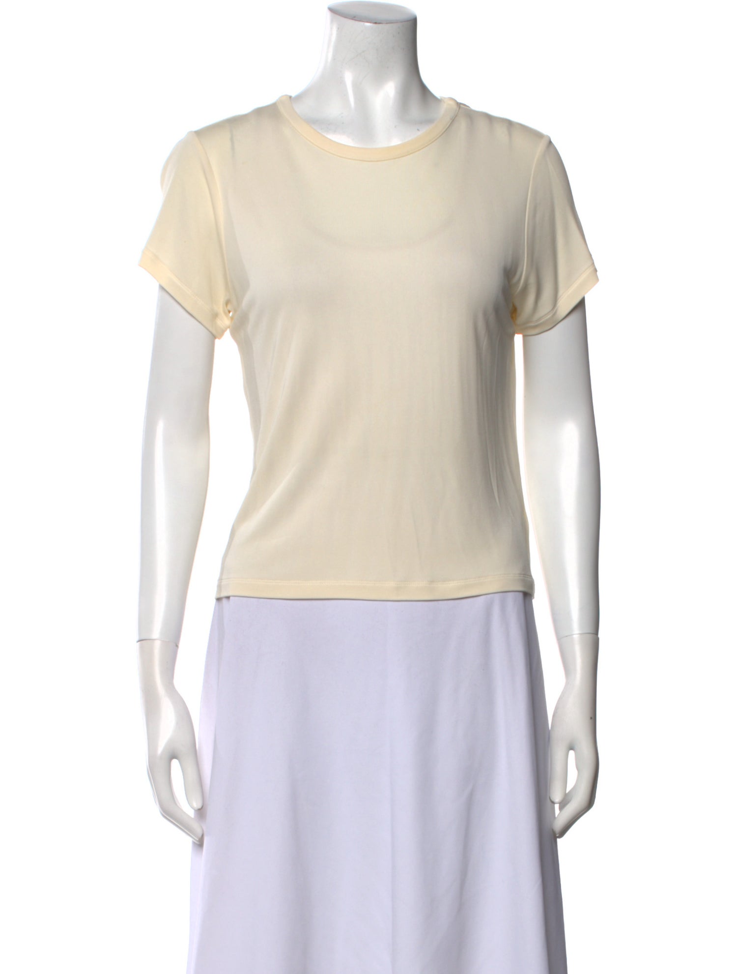 Khaite Crew Neck Short Sleeve T-Shirt