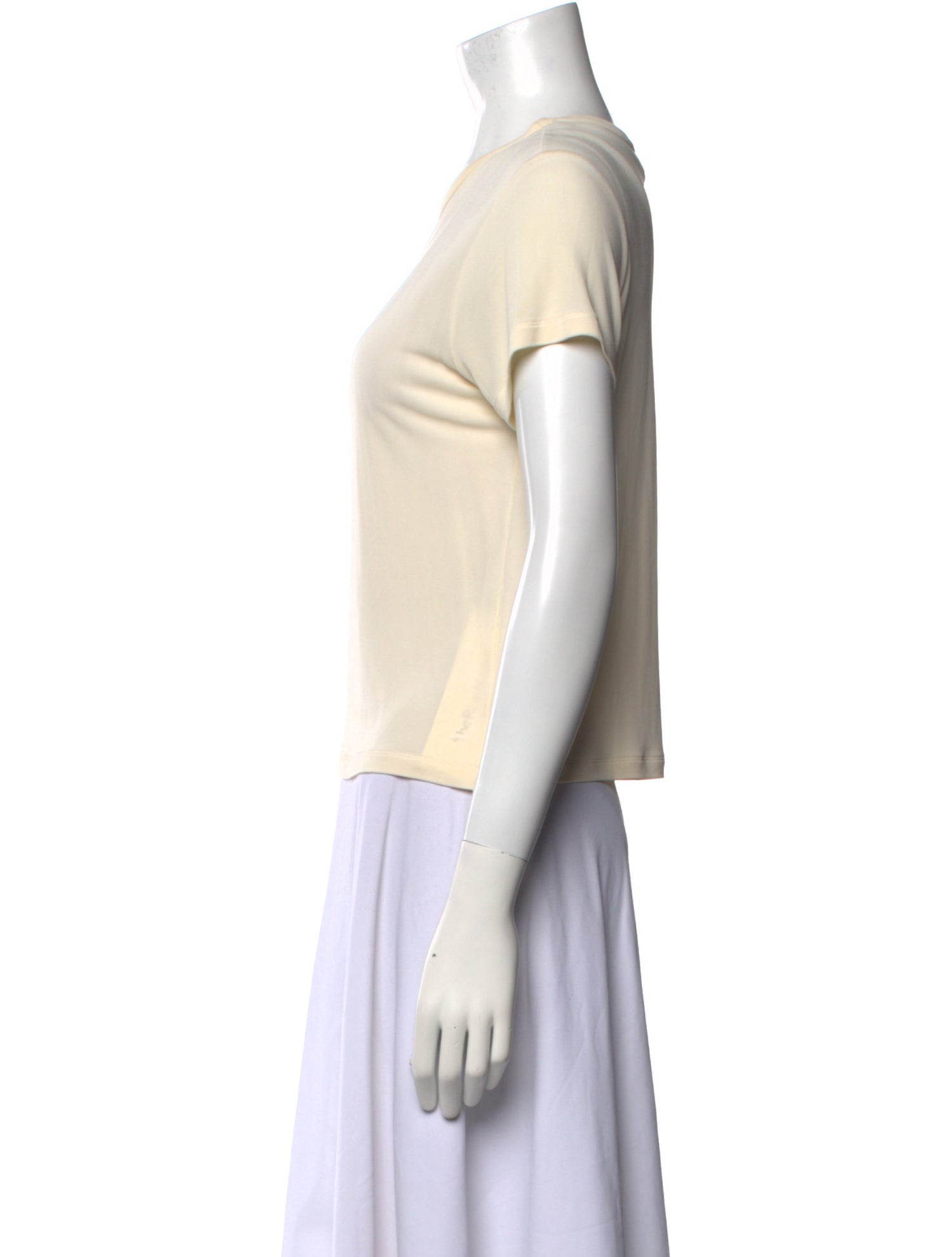 Khaite Crew Neck Short Sleeve T-Shirt