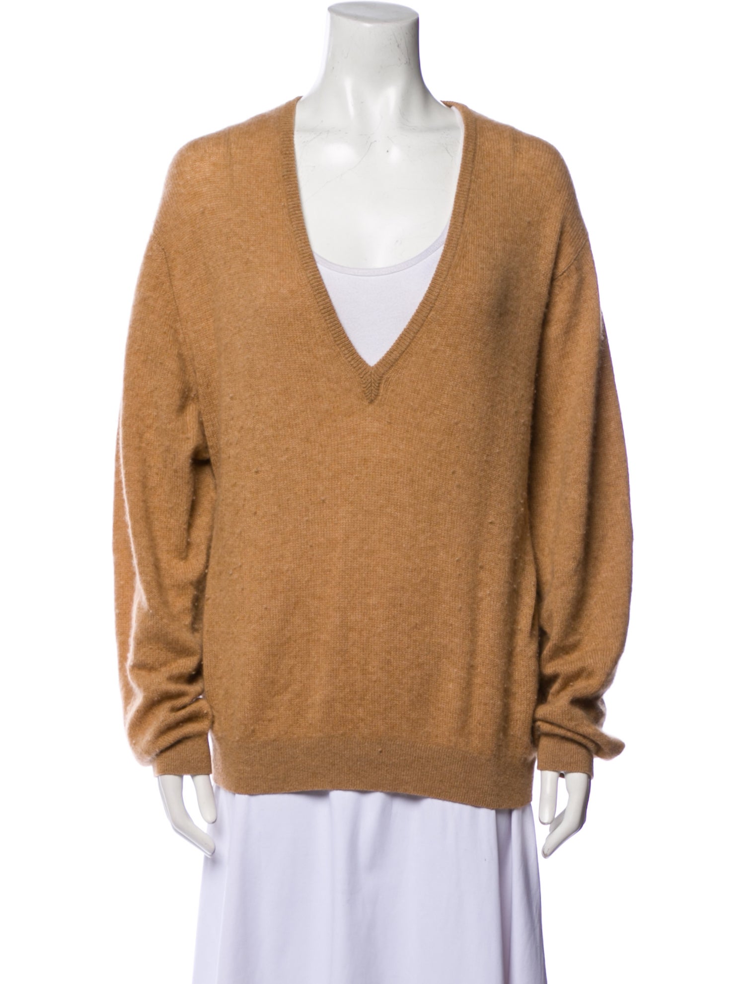 Khaite Cashmere V-Neck Sweater