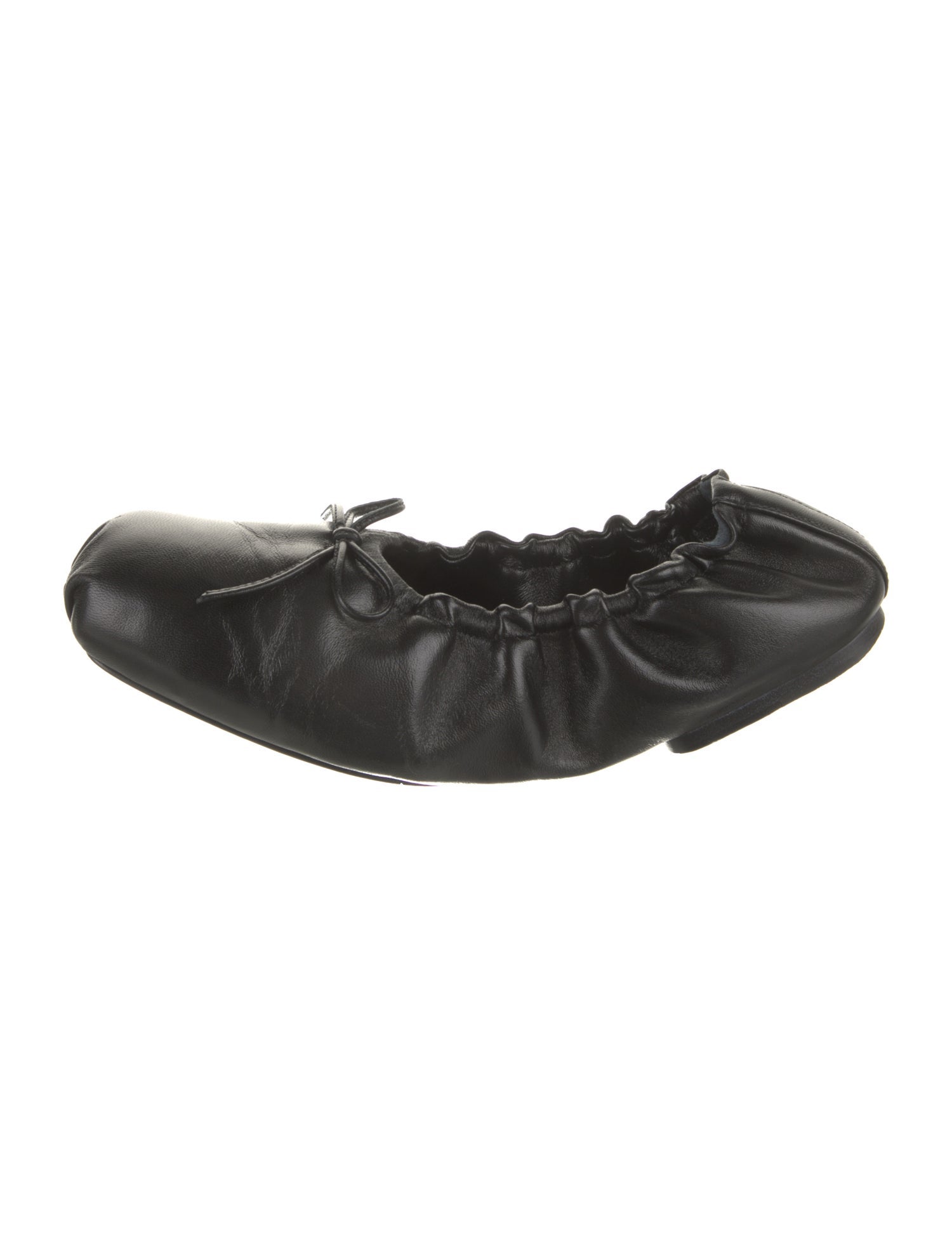 Khaite Ashland Ballerina Leather Ballet Flats