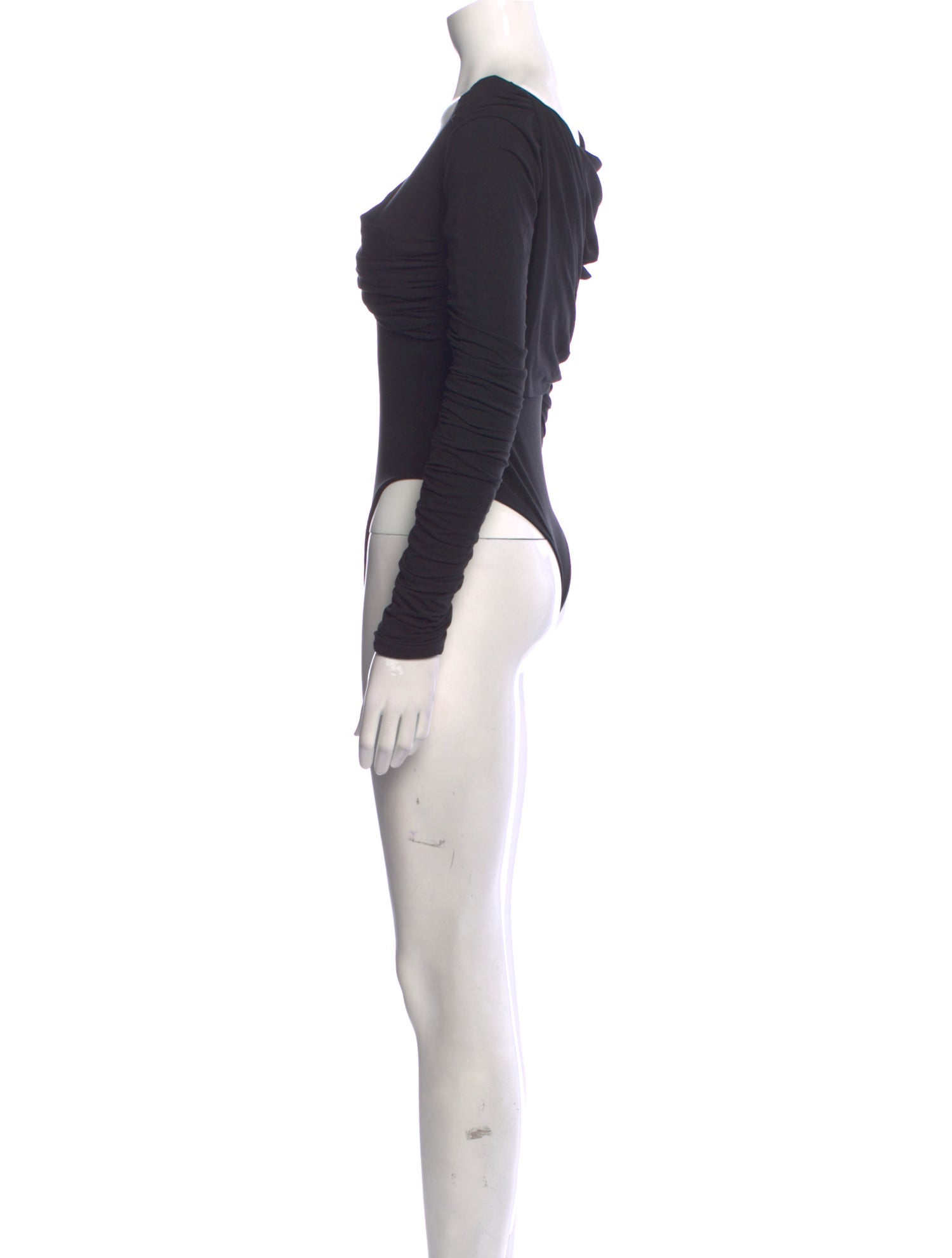 Khaite Cowl Neck Long Sleeve Bodysuit