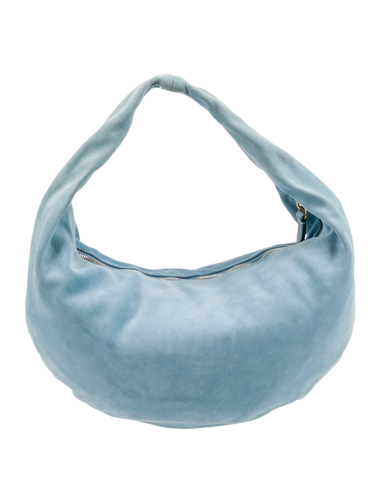 Khaite Suede Top Handle Bag