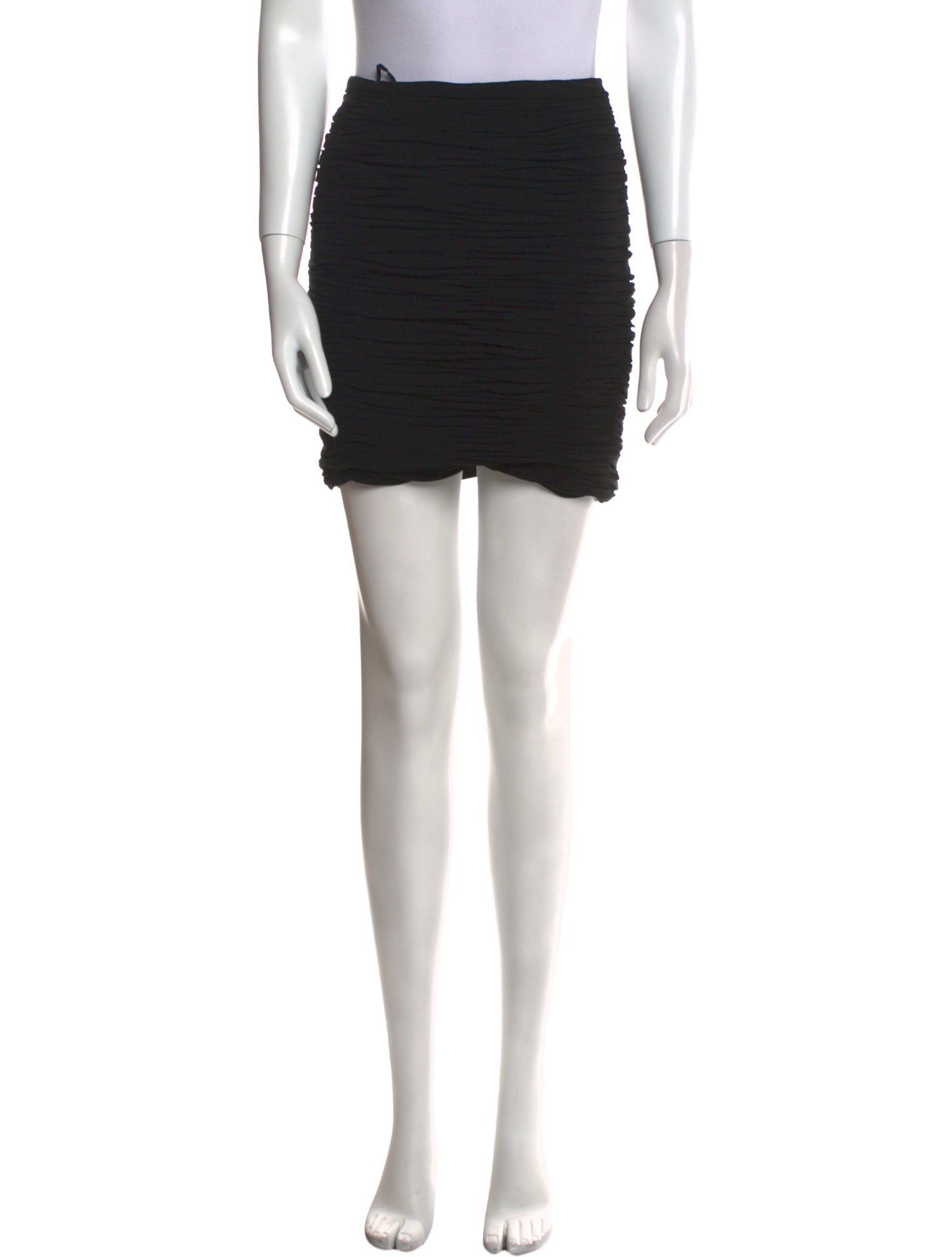 Khaite Pleated Accents Mini Skirt