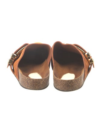 Khaite Suede Mules