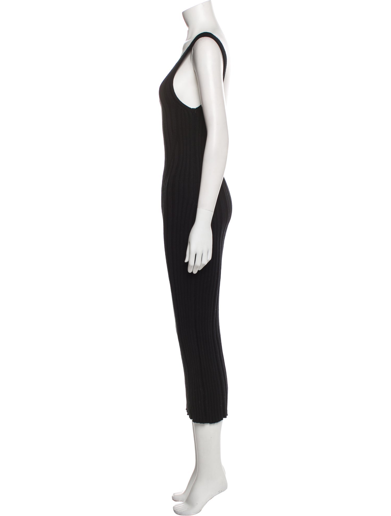 Khaite Scoop Neck Long Dress