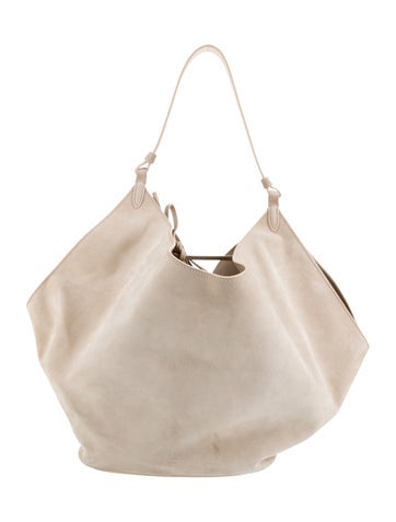 Khaite Shoulder Bags Suede Bag