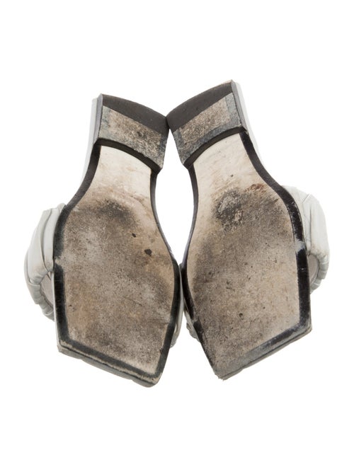 Khaite Leather Slides