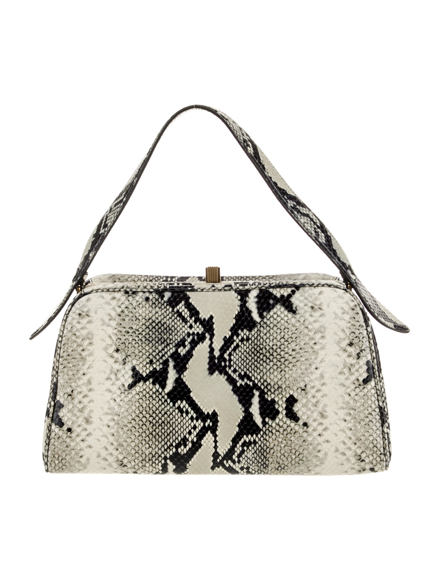 Khaite Snakeskin Shoulder Bag