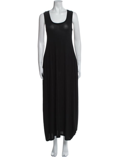 Khaite Scoop Neck Long Dress
