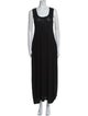 Khaite Scoop Neck Long Dress