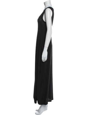 Khaite Scoop Neck Long Dress