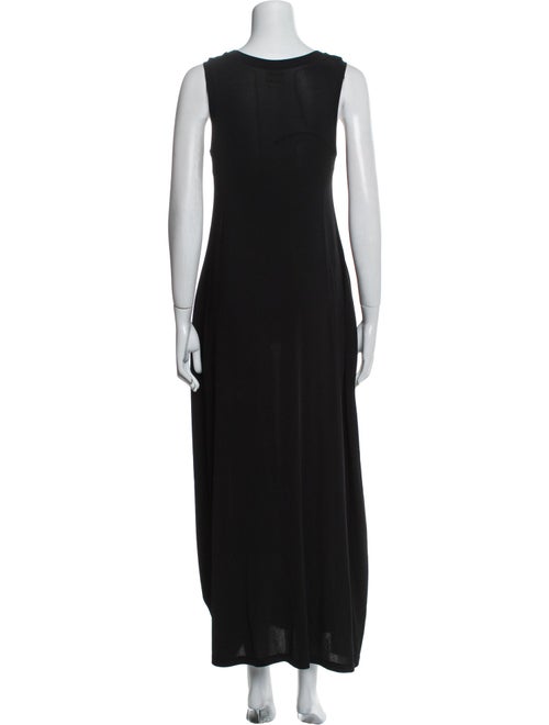 Khaite Scoop Neck Long Dress