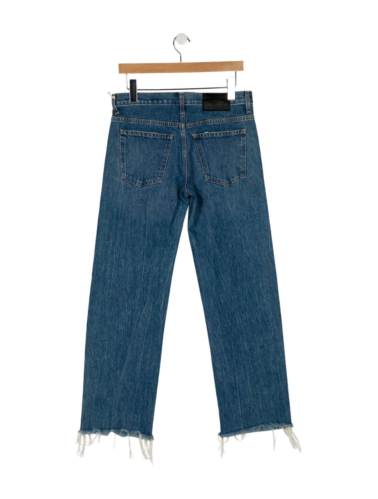 Khaite High-Rise Wide Leg Jeans w/ Tags