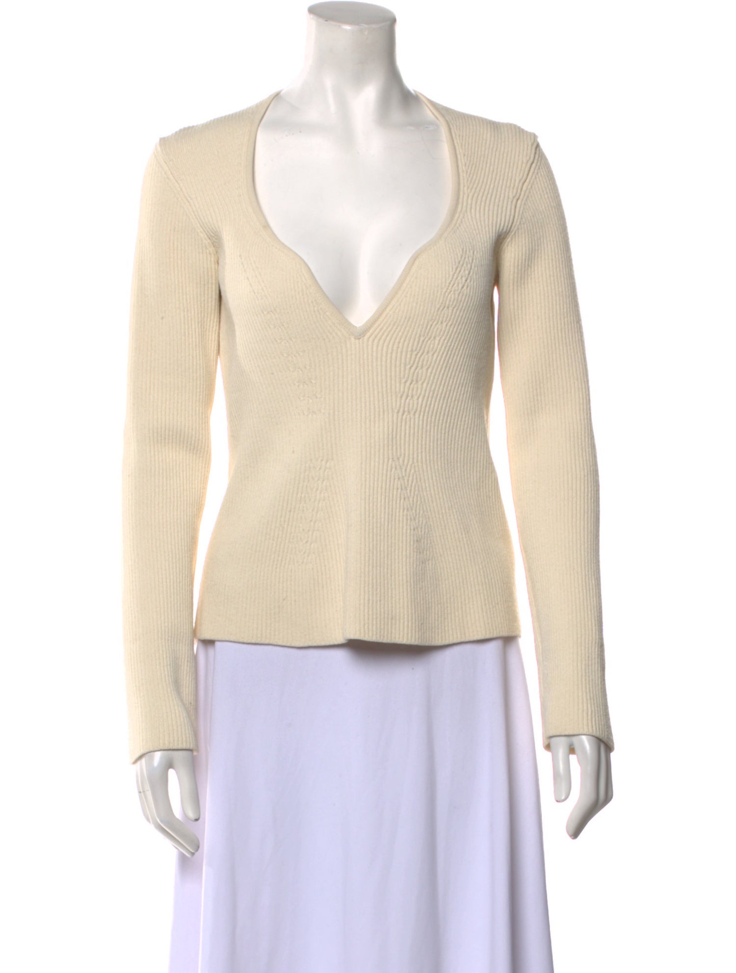 Khaite Cashmere V-Neck Sweater