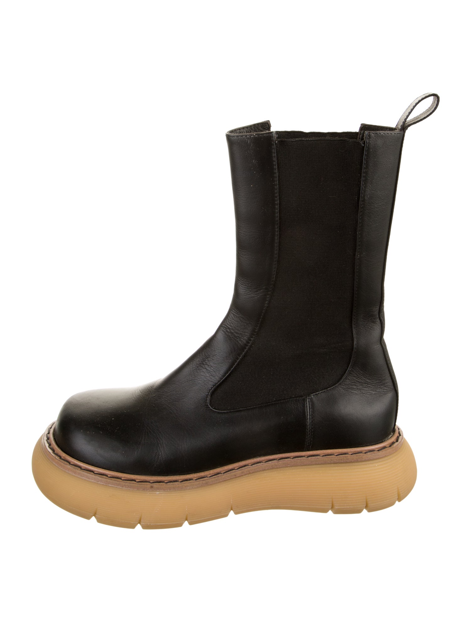 Khaite Leather Combat Boots